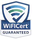 WiFiCert Guaranteed badge